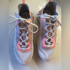 Nike Women's React Element 55 sneakers.